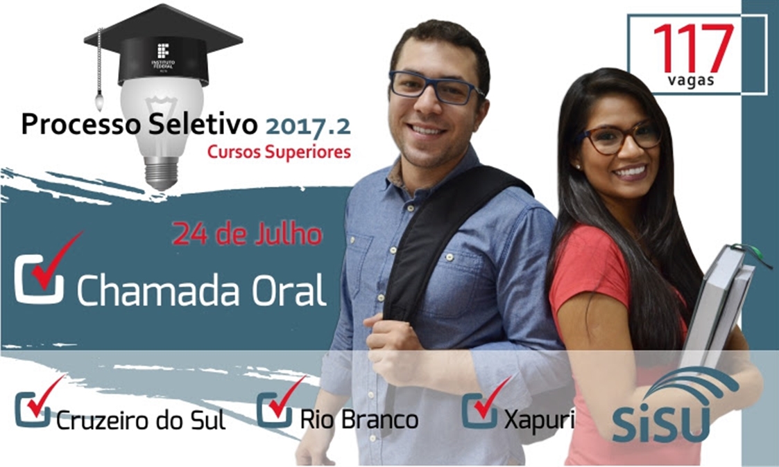 Instituto Federal do Acre realiza nova chamada para cursos superiores
