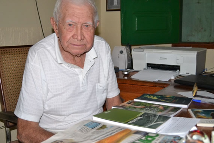 Morre aos 104 anos, Mário Diogo de Melo, pai do presidente do Banco da Amazônia
