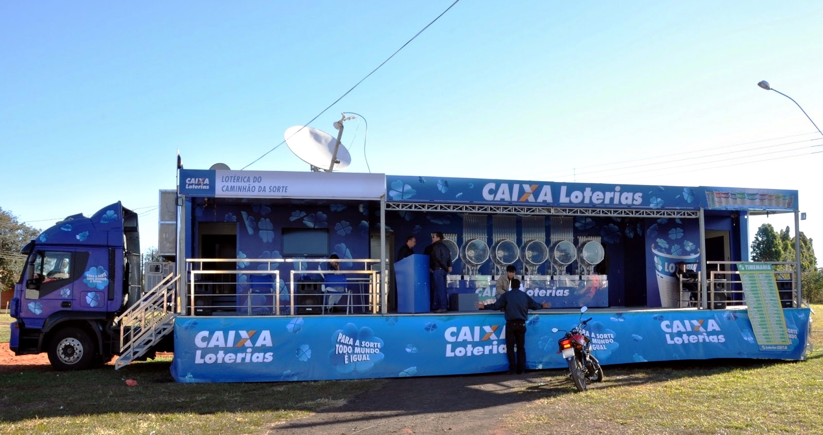 Caixa Econômica estaciona Caminhão da Sorte em Feijó e realiza sorteios a partir de amanhã