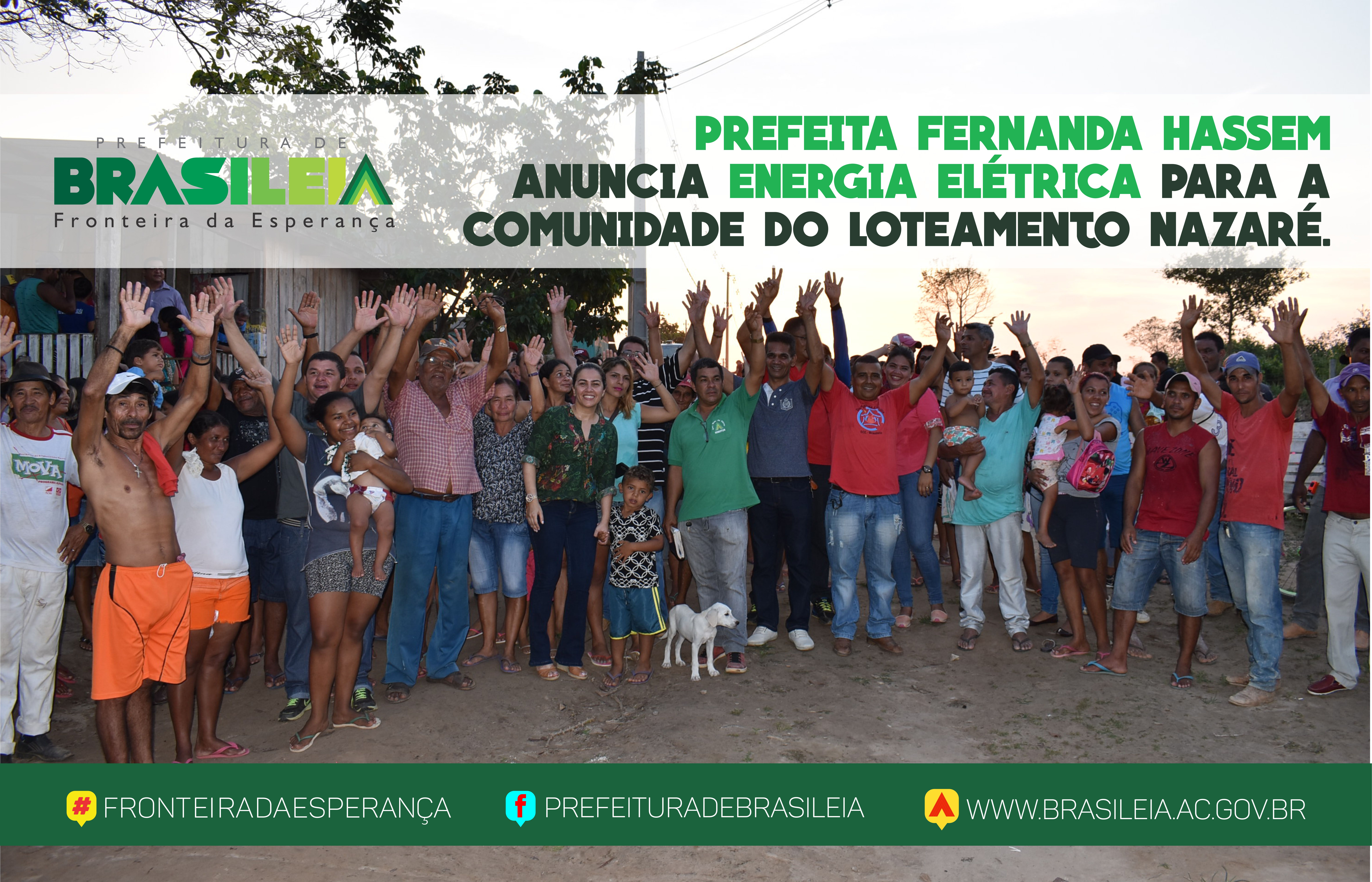 Ramal do Nazaré em Brasileia receberá energia após dois anos de abandono