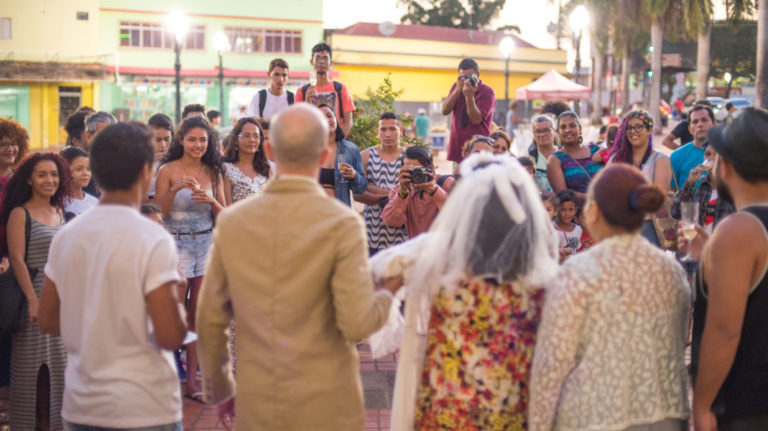 Trupes locais e de outros estados se apresentam no Festival Matias de Teatro de Rua