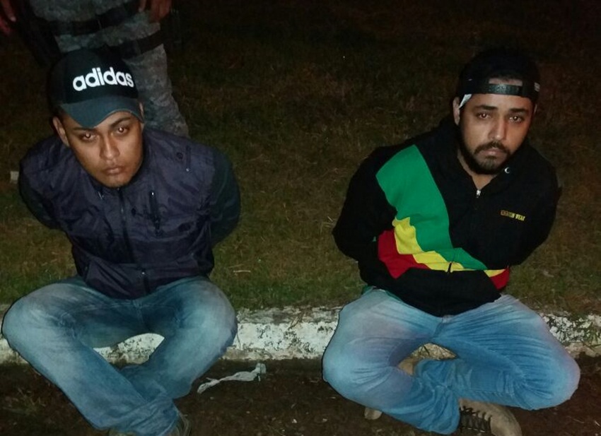 Polícia Militar prende dupla boliviana por tráfico de drogas na região do Alto Acre