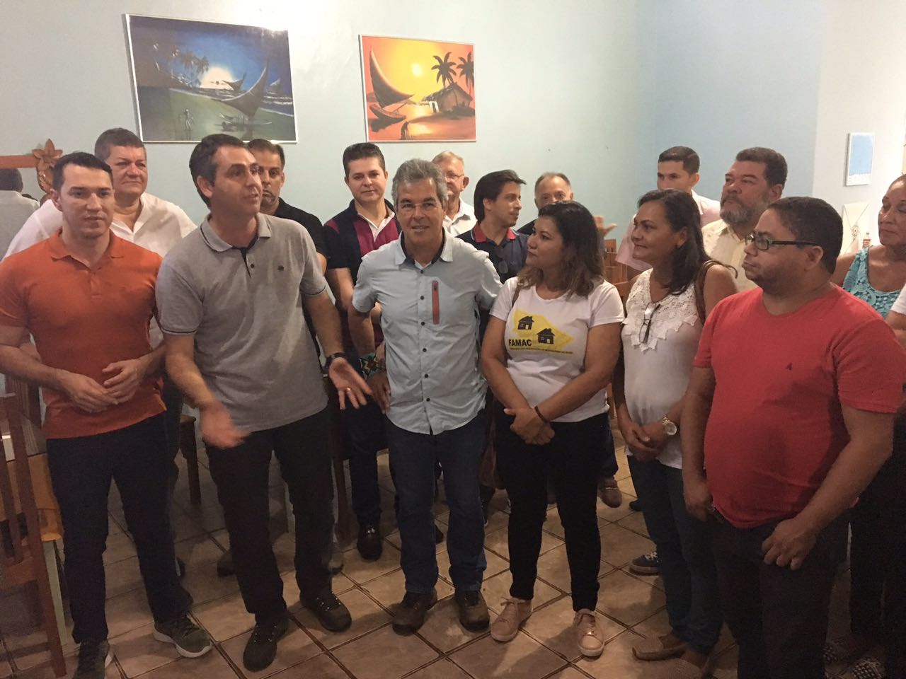 Jorge Viana e Ney Amorim se reúnem com lideranças de Sena, Manoel Urbano e Feijó