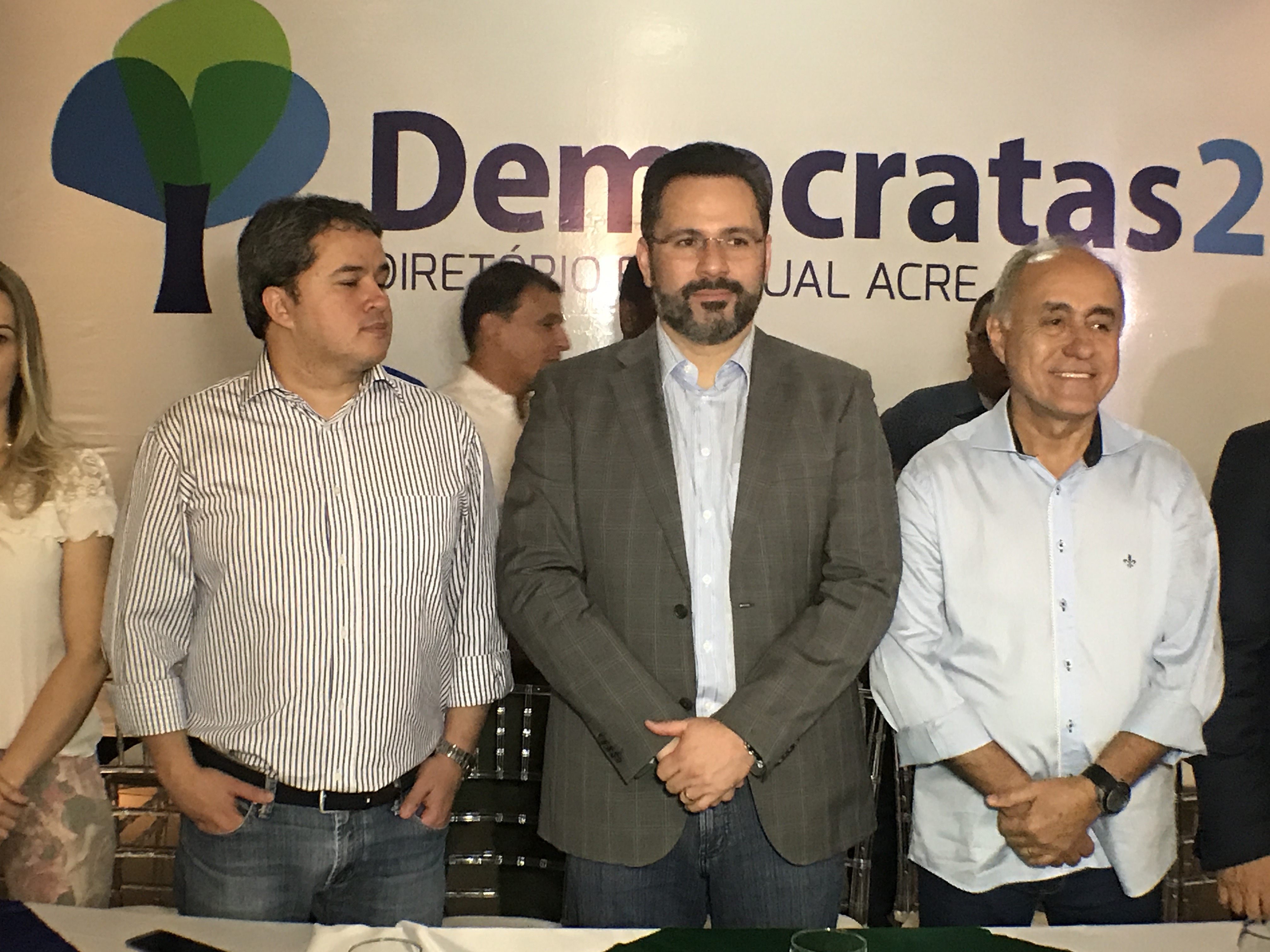 Alan Rick oficializa filiação no DEM e ganha aval de representantes nacionais para disputa majoritária