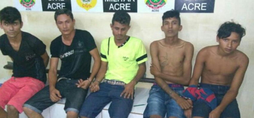 Polícia prende quadrilha acusada de realizar assalto na zona rural de Rio Branco