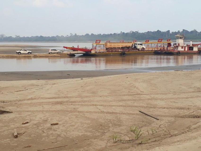 Seca do Rio Madeira leva governo de Rondônia a assinar decreto de emergência