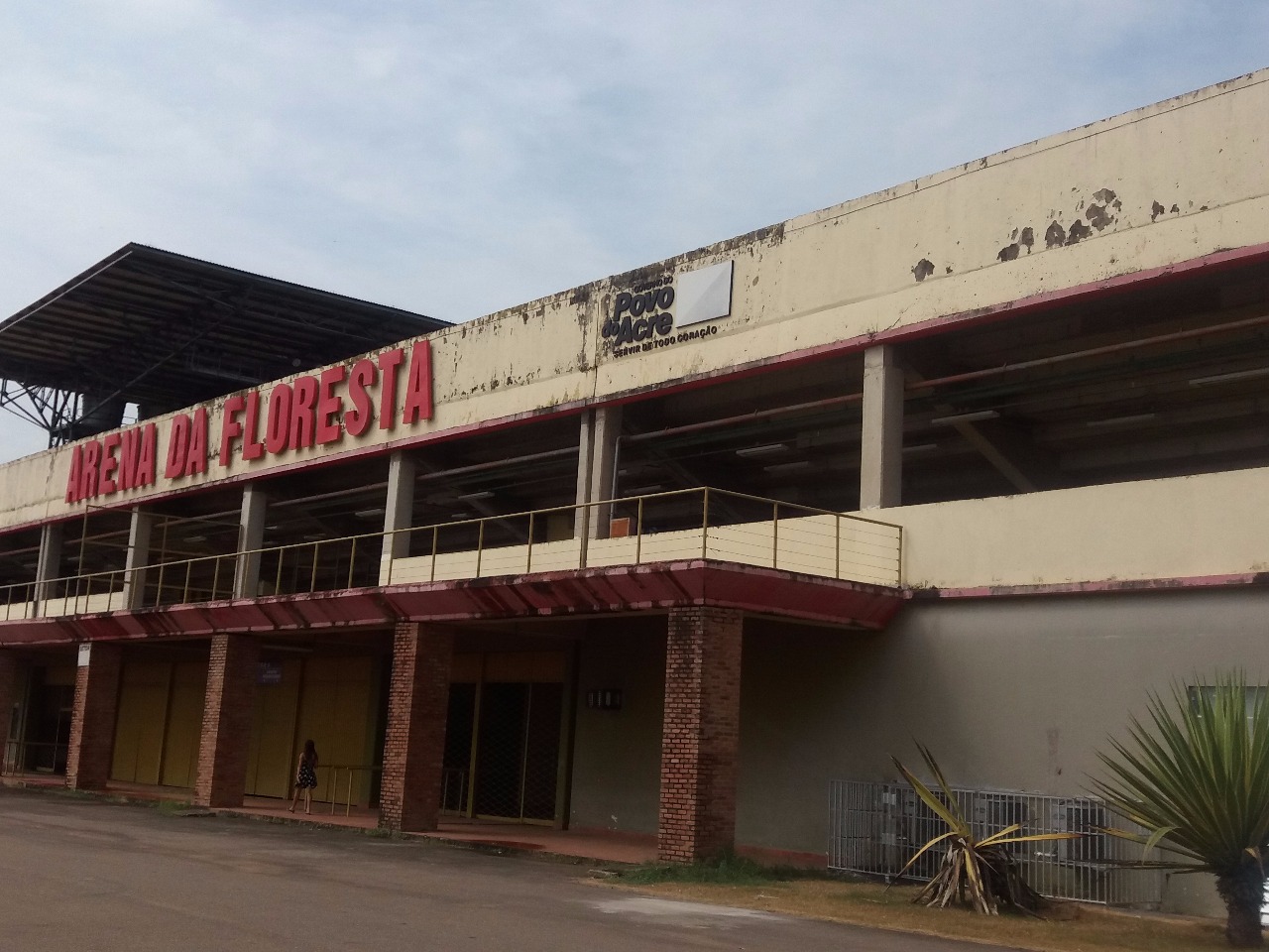 Sem jogos do Brasileirão, Arena da Floresta passa por reformas com investimento de R$ 350 mil