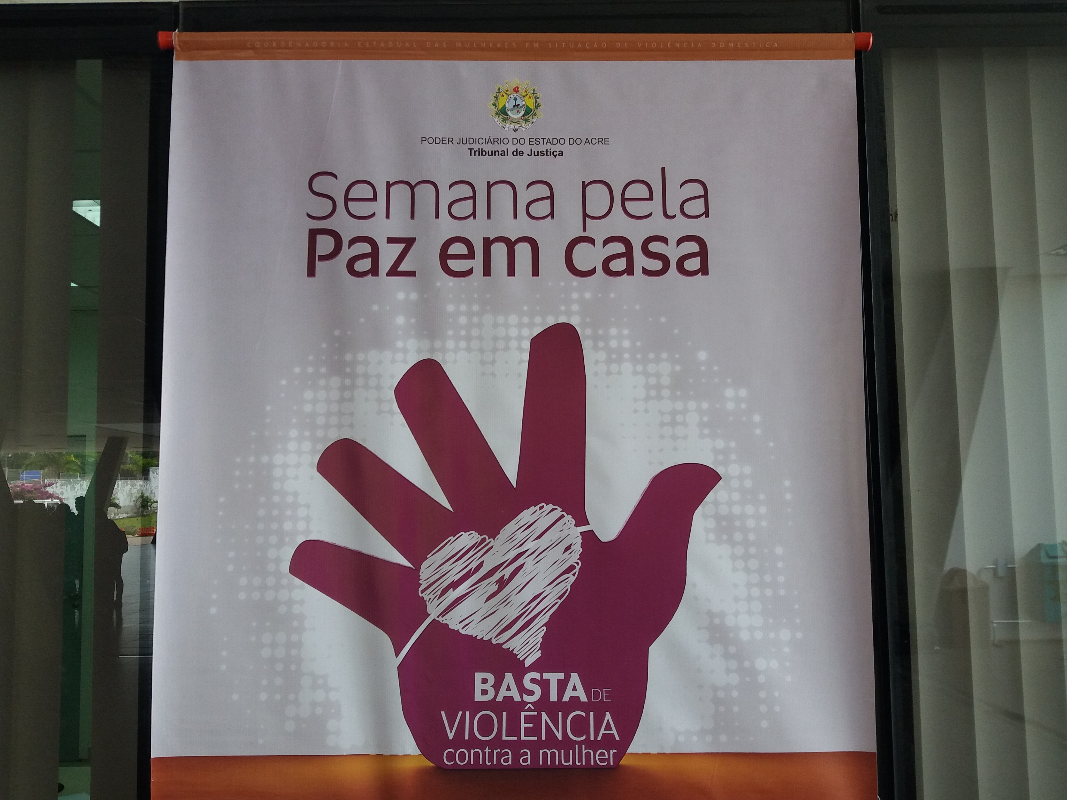 TJAC lança a 8ª Semana pela Paz no Lar para conscientizar vítimas de agressão