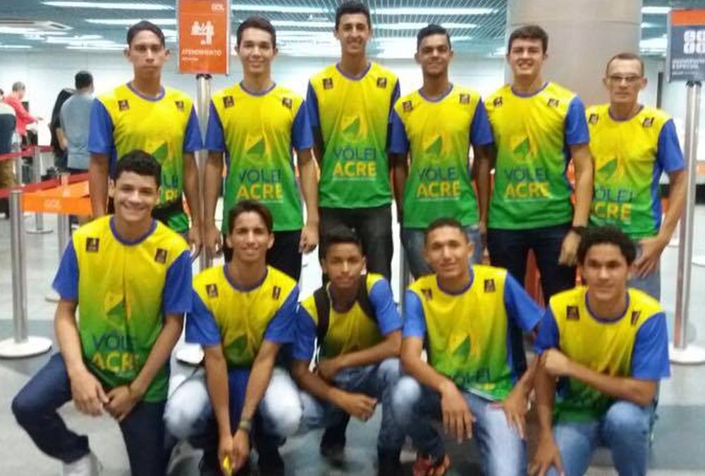 Seleção Acreana de vôlei sofre a segunda derrota no Brasileiro Sub-18