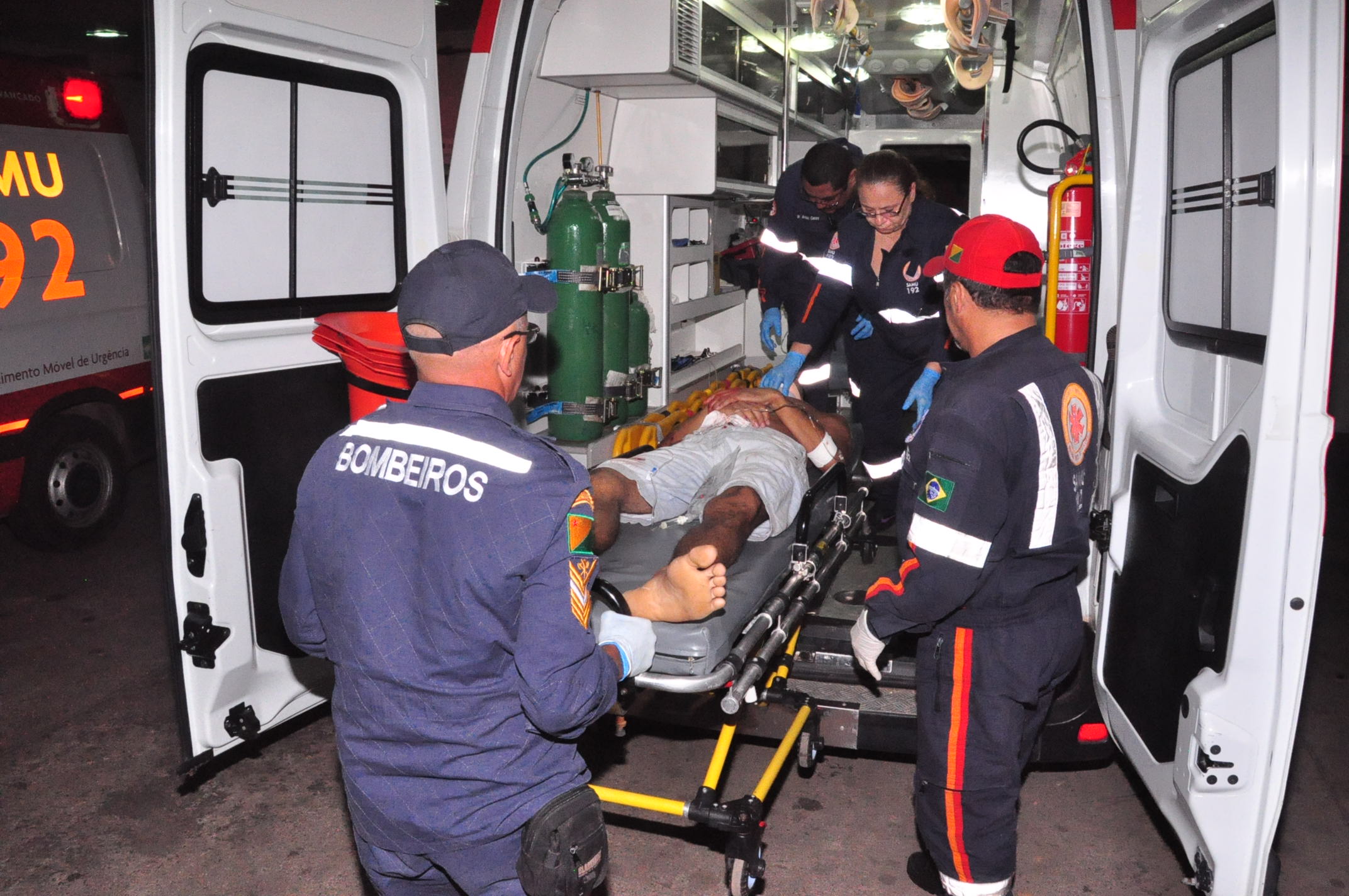Tentativa de homicídio no bairro Vitória deixa homem em estado grave no Pronto Socorro