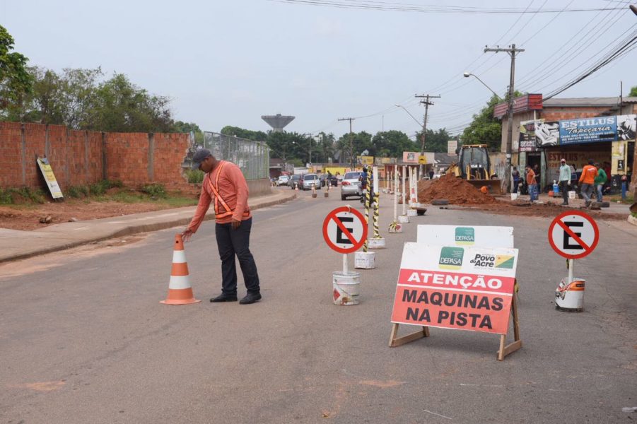 Depasa fará nova intervenção nesta terça-feira na Rua Minas Gerais, bairro Preventório