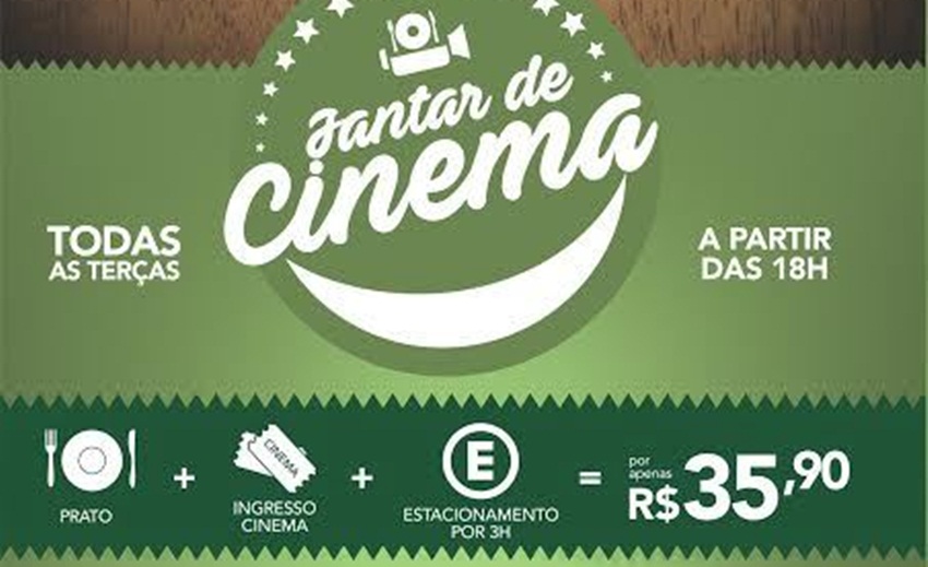 Via Verde Shopping realiza promoção ‘Jantar de Cinema’ com preços inacreditáveis