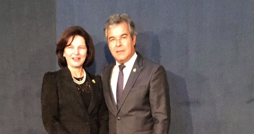 Jorge Viana participa da posse da nova Procuradora da República Raquel Dodge