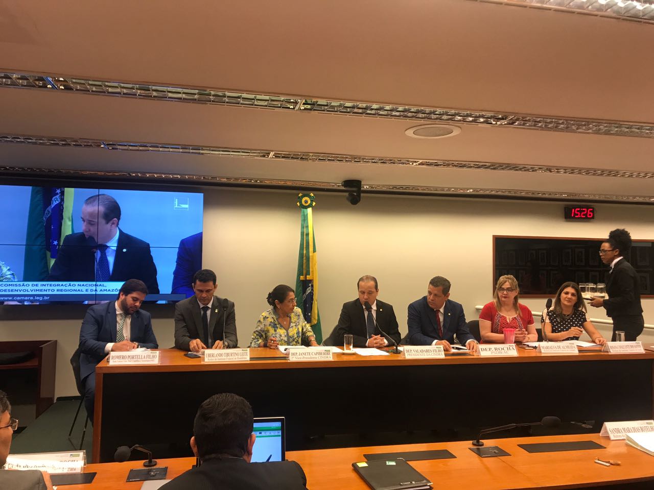 Reitora do Ifac participa de audiência na Câmara e fala sobre cortes orçamentários