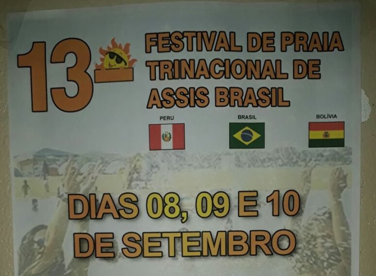 Assis Brasil realiza 13º Edição do tradicional Festival de Praia este mês