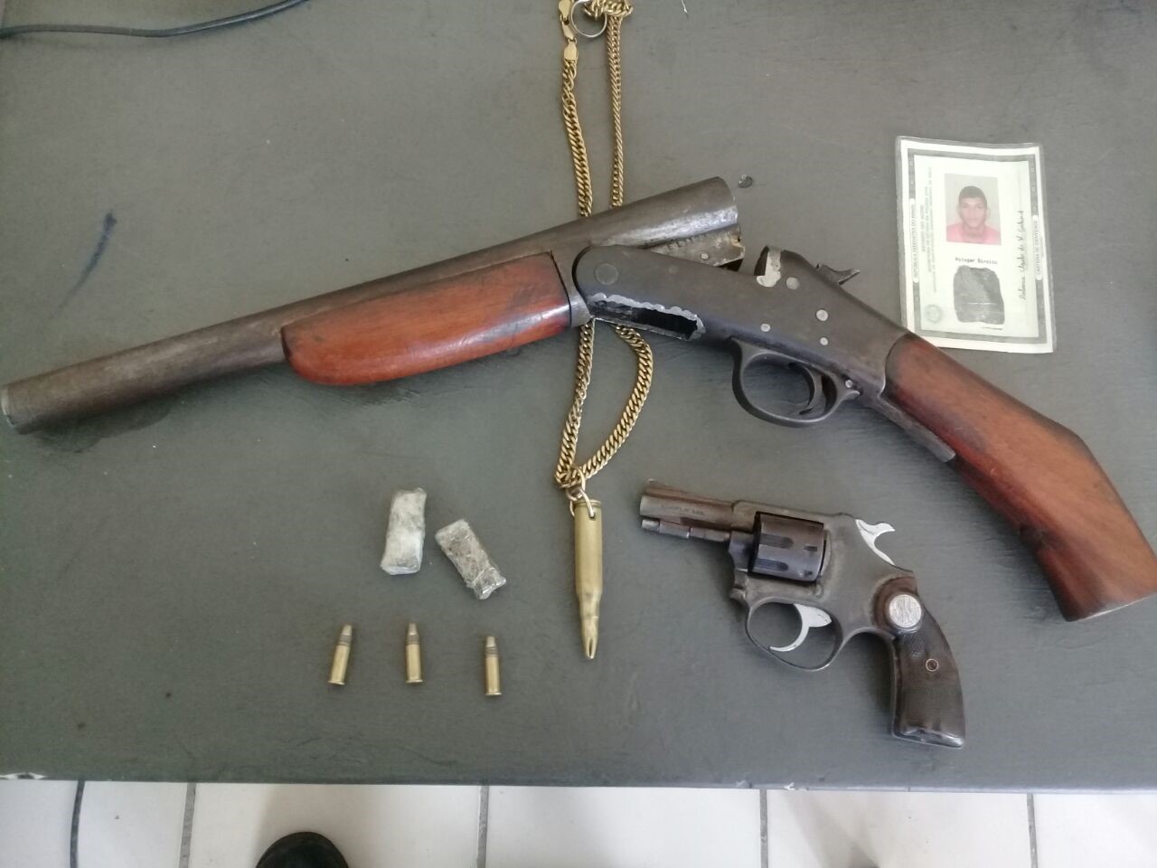 Após denuncias anônimas, Polícia Militar desarticula grupo criminoso que agia em Rodrigues Alves