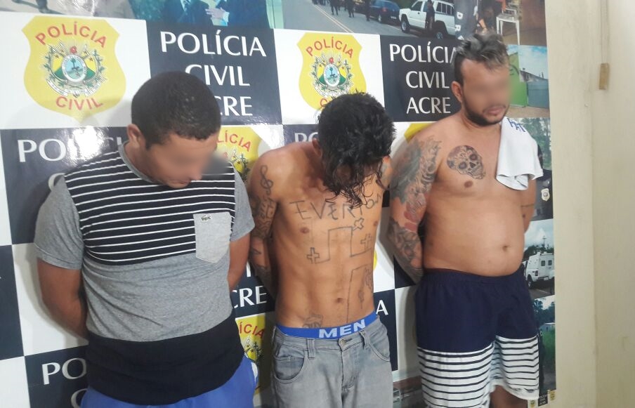 Polícia Civil prende suspeitos de estupro, homicídio e latrocínio em Rio Branco