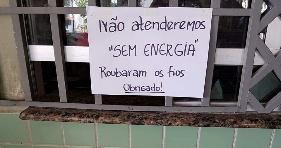 Após ter fiação roubada, Unidade de Saúde do Taquari suspende atendimentos