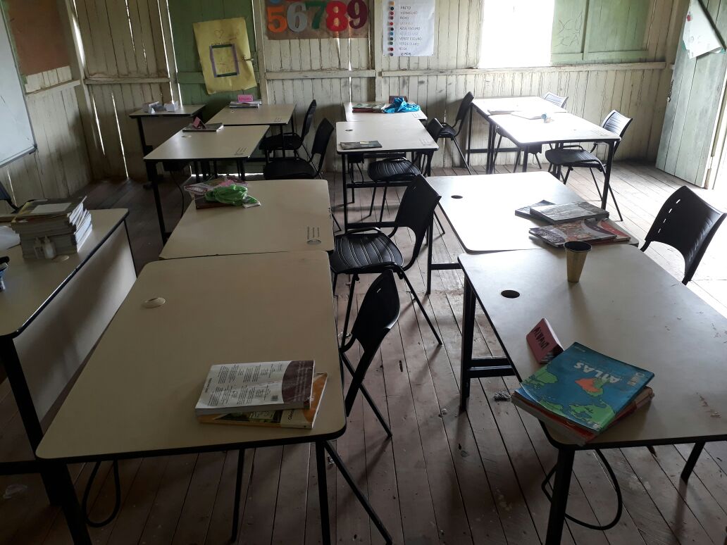 Professor denuncia descaso com educação e saúde na Comunidade Icuriã