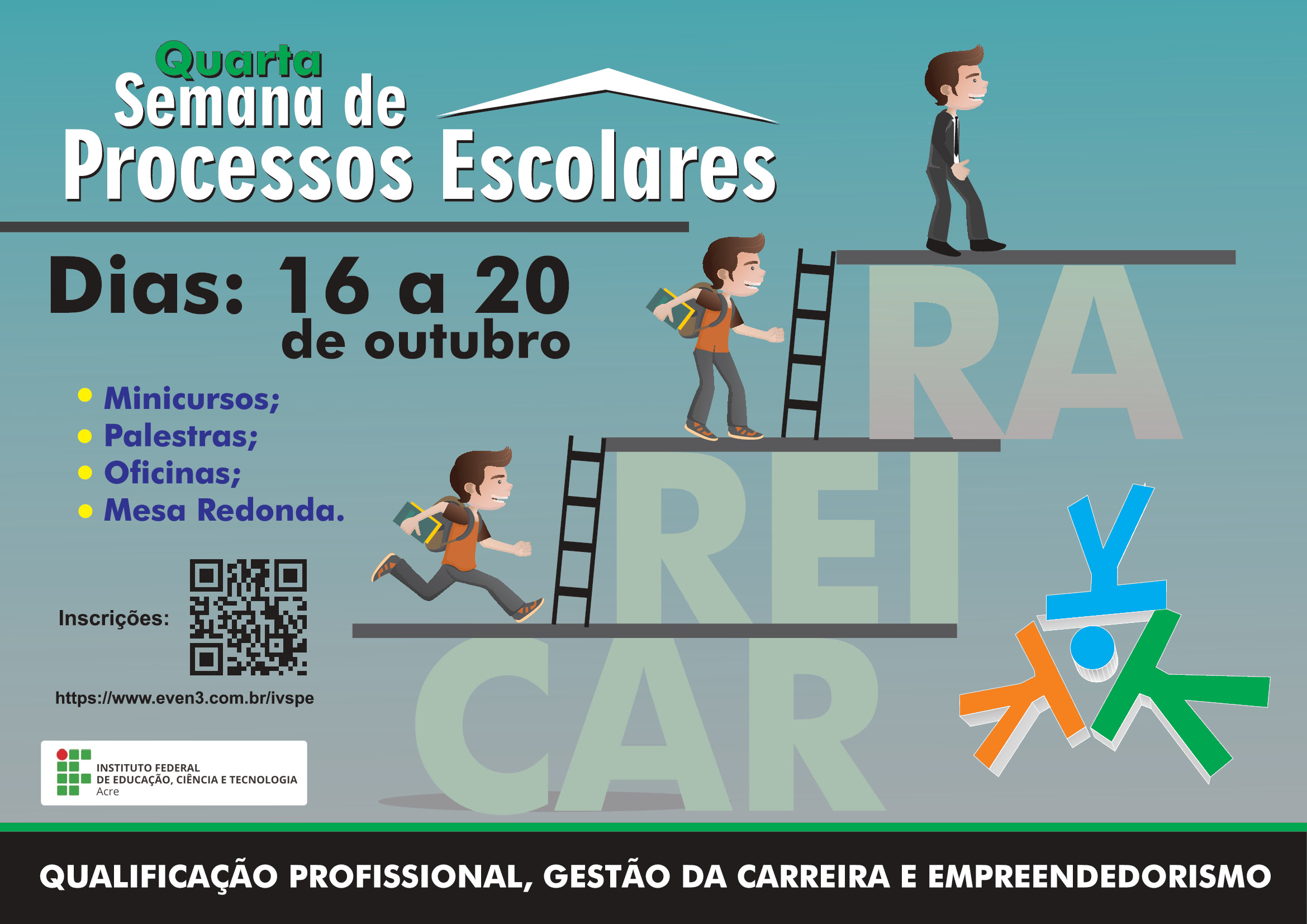 Abertas inscrições para IV Semana de Processos Escolares do Ifac