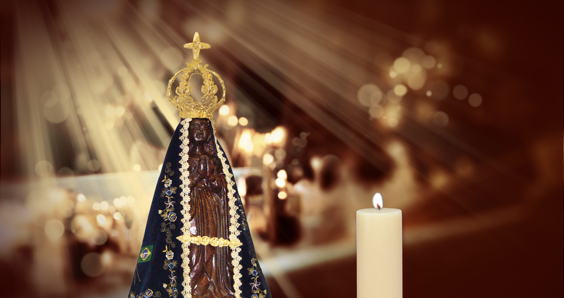 Fiéis celebram 300 anos do encontro da imagem de Nossa Senhora Aparecida
