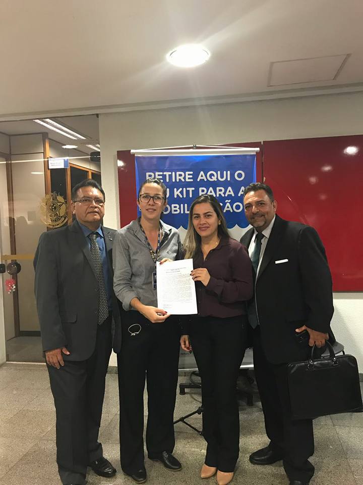 Prefeita Fernanda Hassem vai a Brasília em busca de auxílio financeiro para Brasileia