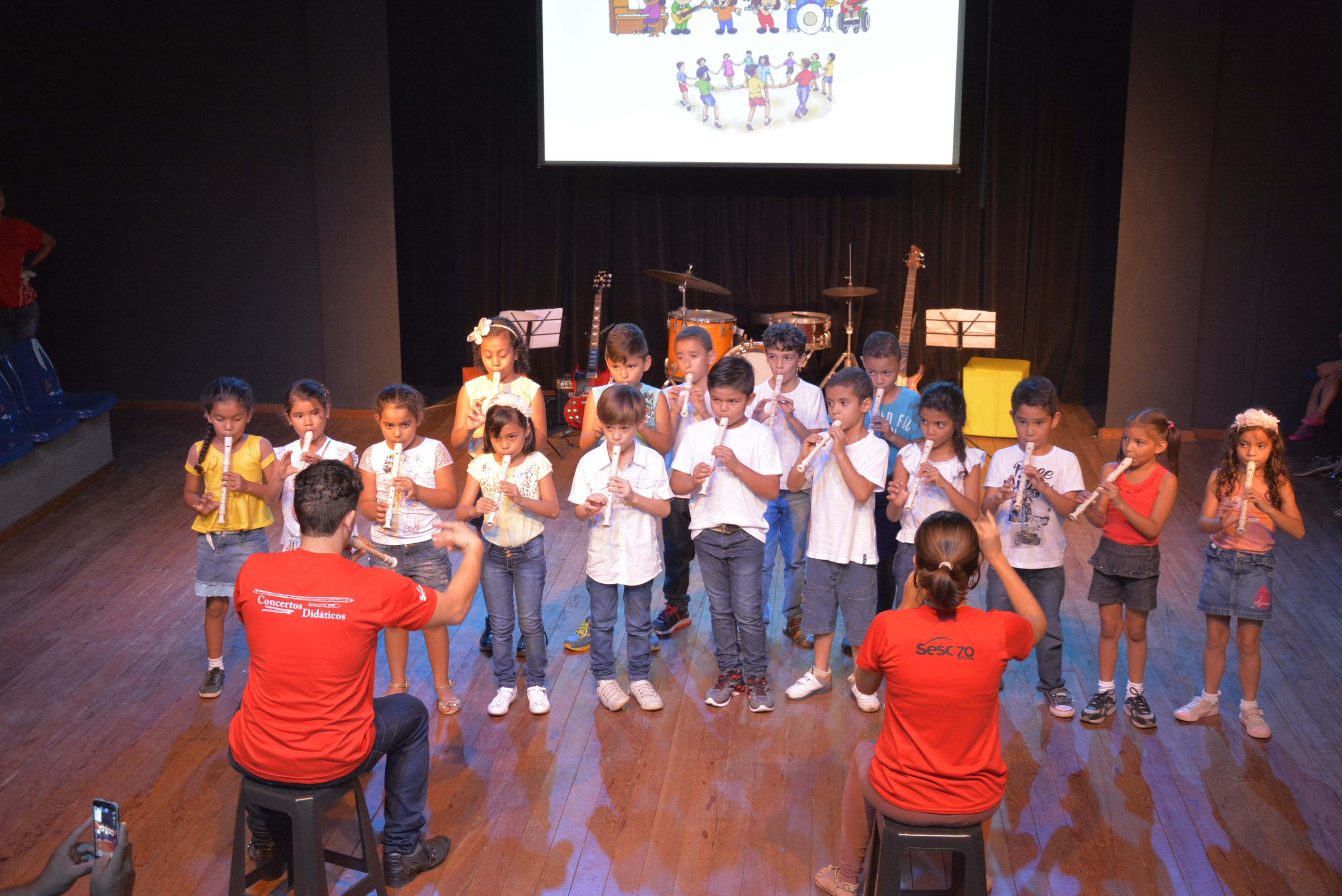Sesc abre inscrições gratuitas para curso de musicalização infantil
