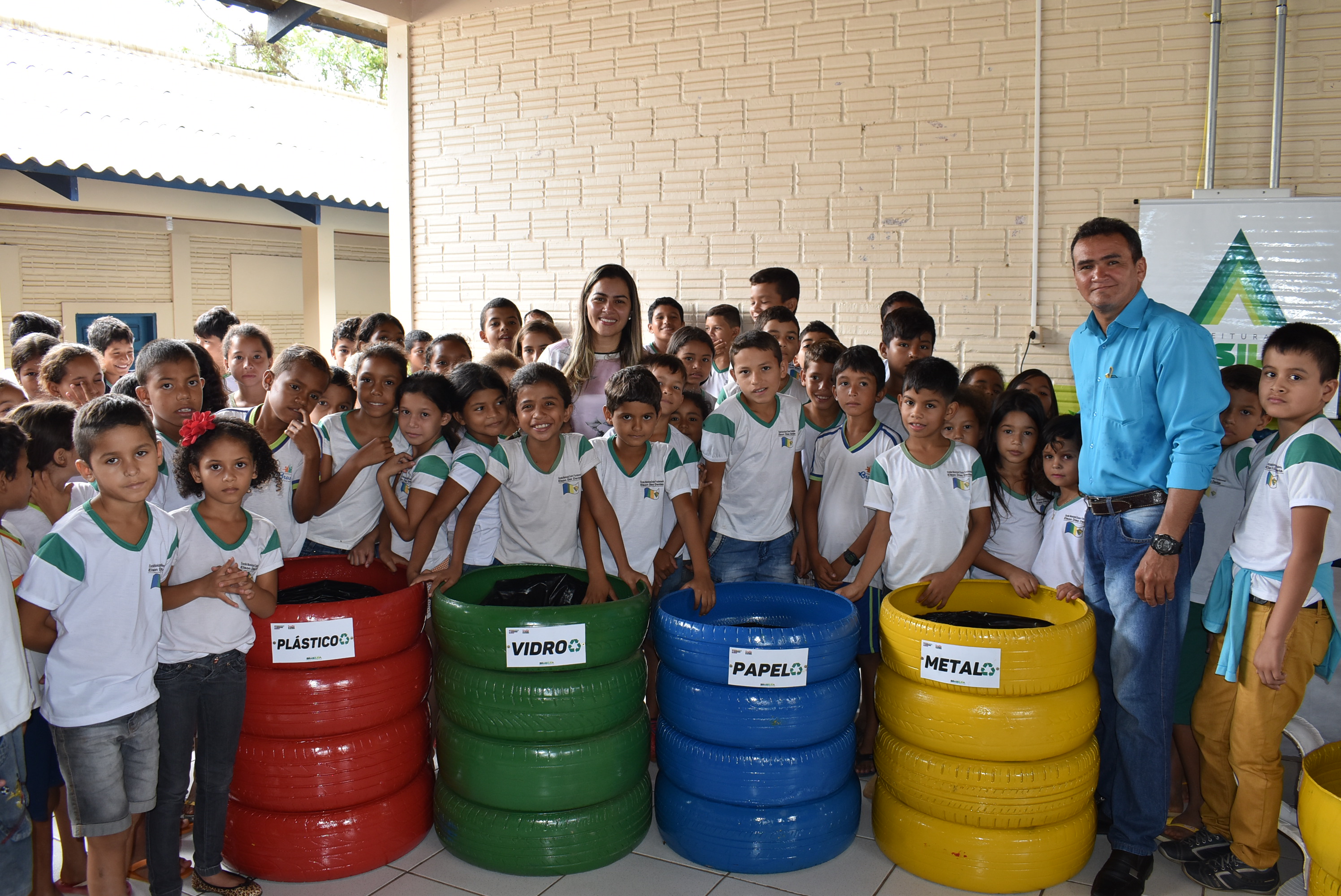 Prefeitura de Brasileia lança o projeto ‘Aprendendo a Reciclar’ em escola do município