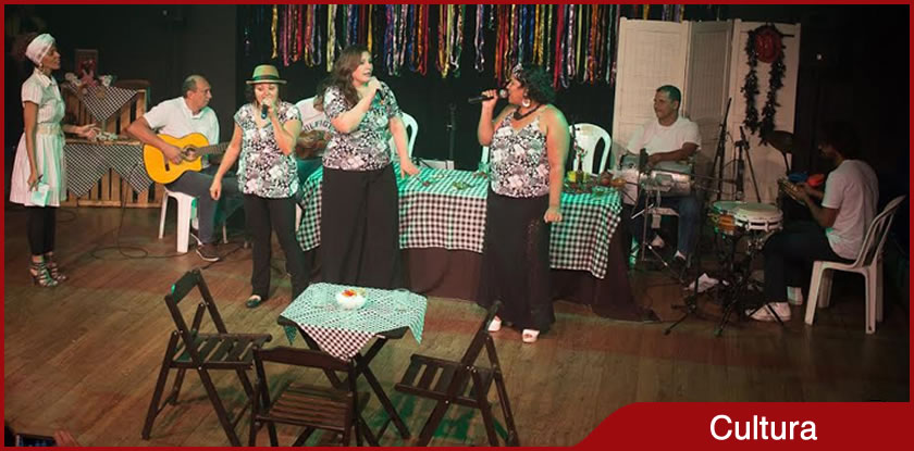 Moças do Samba debatem preconceito religioso em espetáculo com canções populares