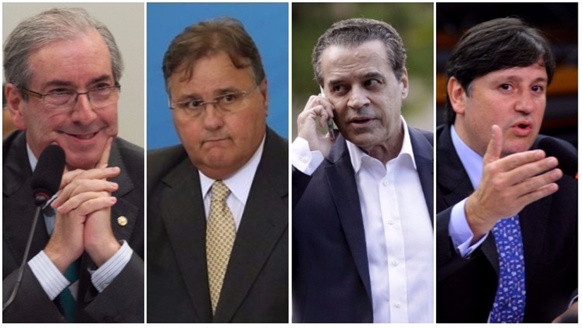 Fachin manda para Moro denúncia contra Cunha, Geddel, Henrique Alves e Loures