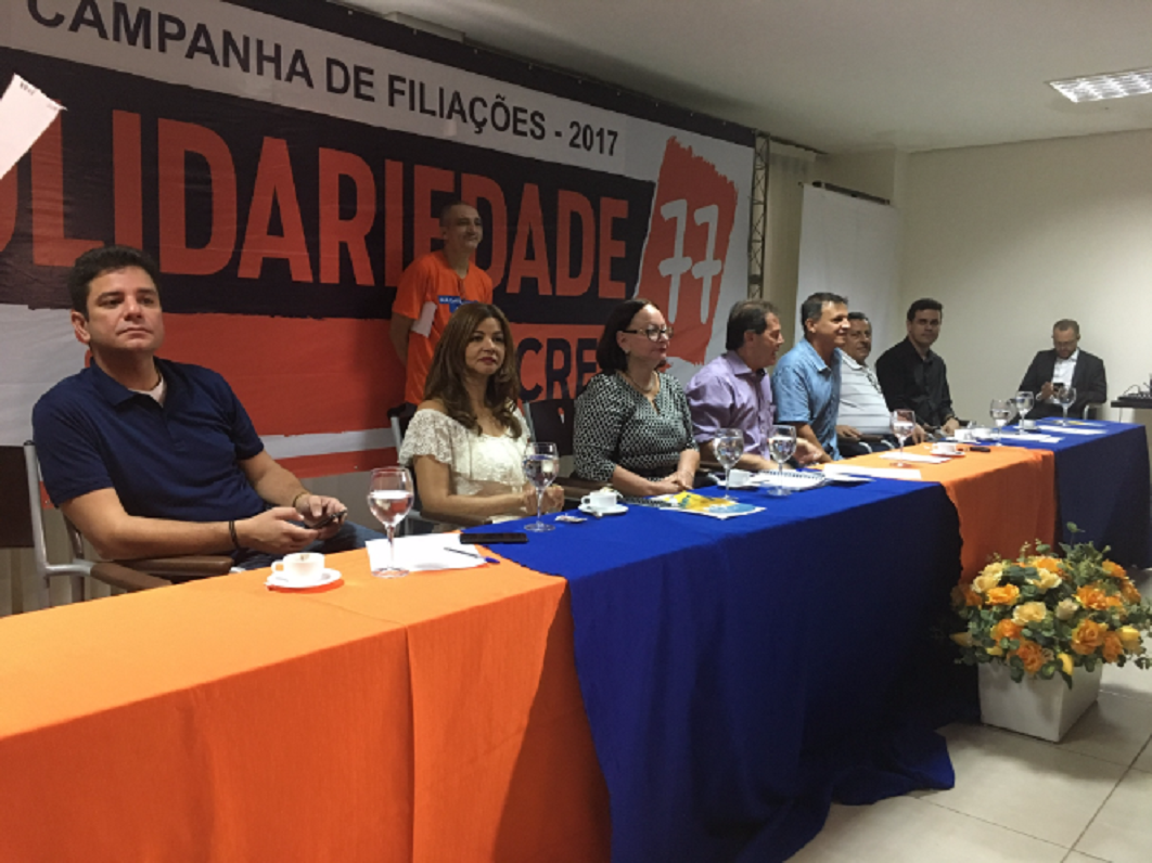 Em evento de filiação, Partido Solidariedade comemora pré-candidatura de Vanda Milani