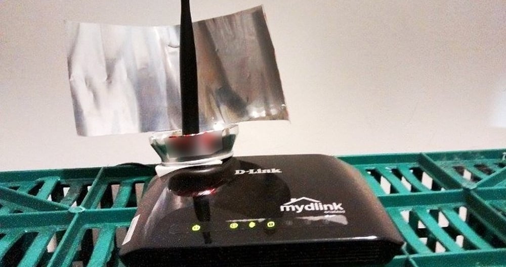 Sinal da Internet Wi-Fi melhora com alumínio no roteador, diz pesquisa