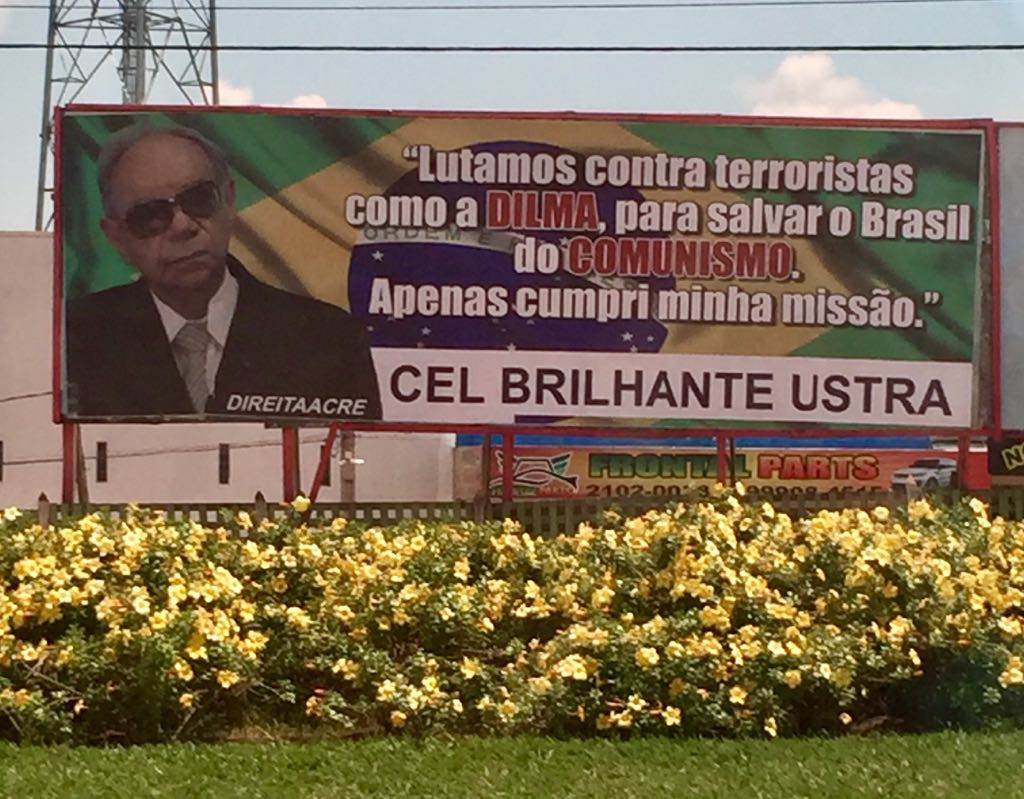MP abre procedimento para apurar crime de apologia à tortura em outdoor em Rio Branco