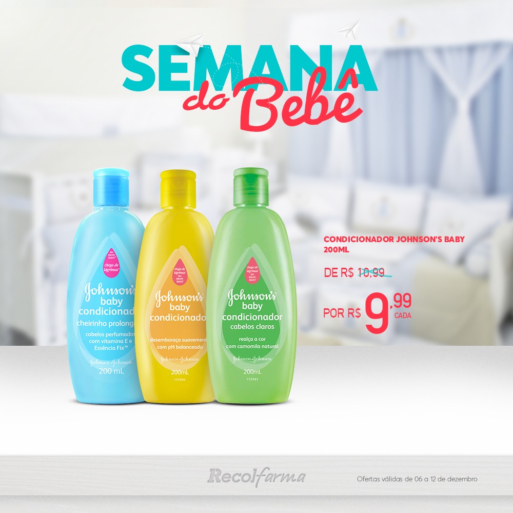 Recol Farma oferece Semana do Bebê e Festival de Dermocosméticos