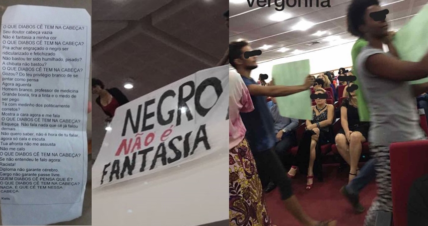 Ativistas invadem colação de grau da turma de Medicina na Ufac para protestar contra professor