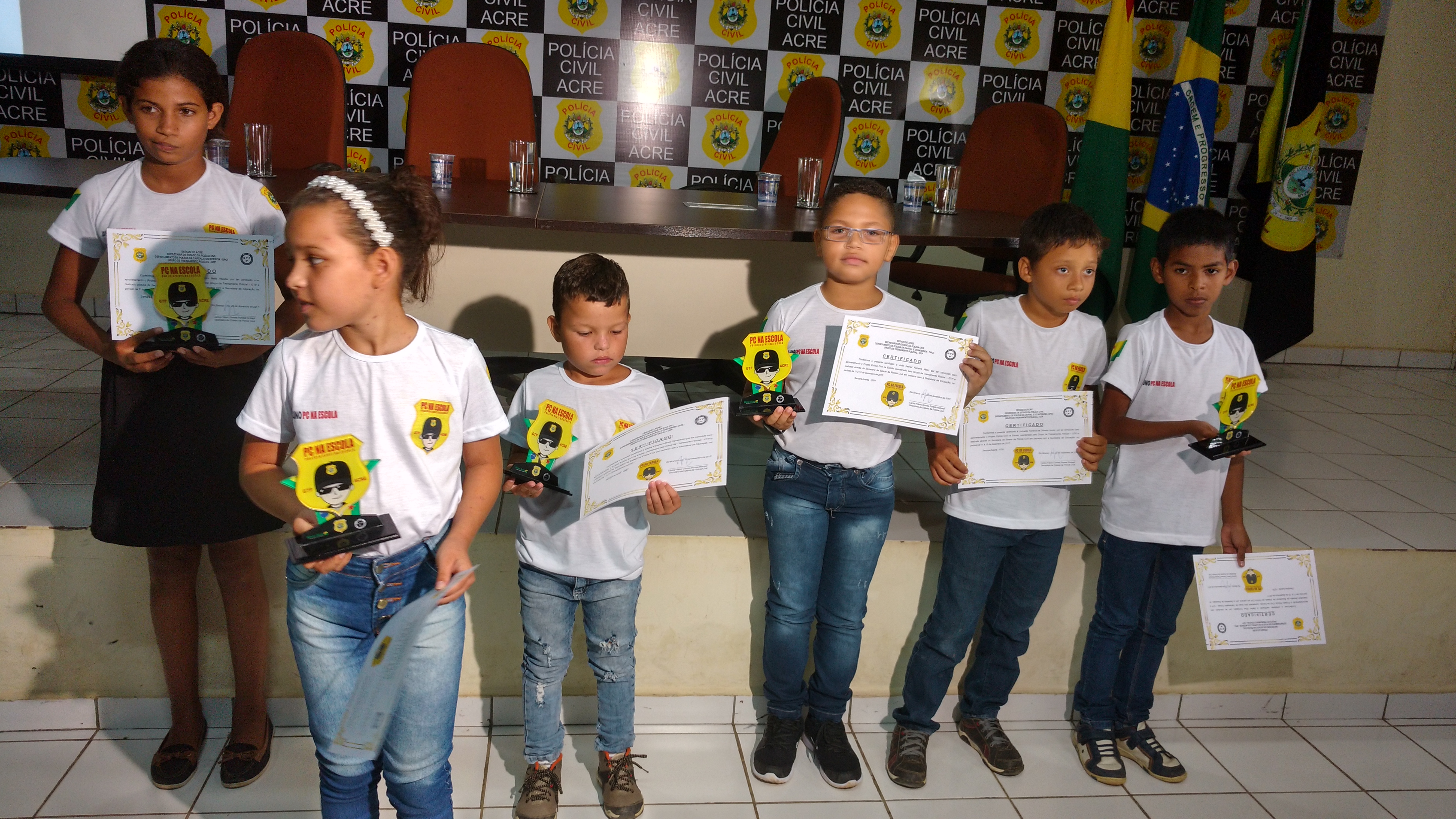 PC na Escola: crianças da Cidade do Povo realizam “intensivão” na Polícia Civil