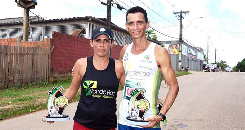 Casal Maria Rosângela e Evandro Saraiva conquista a 13ª edição da Corrida TV 5
