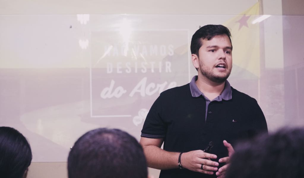 “É hora de falar de ideias, não de pessoas”, diz Rodrigo Pires sobre apoiar Gladson Cameli