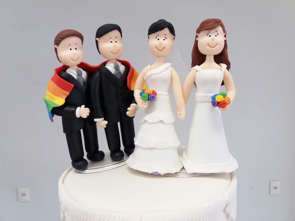 “Amor é amor, independente de gênero”, diz casal em casamento coletivo homoafetivo