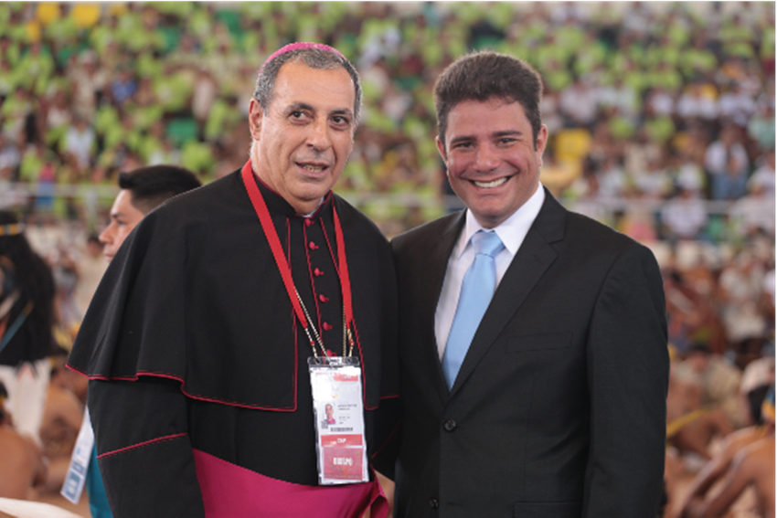 Gladson Cameli elogia agenda ambiental do Papa Francisco em defesa dos Povos da Amazônia