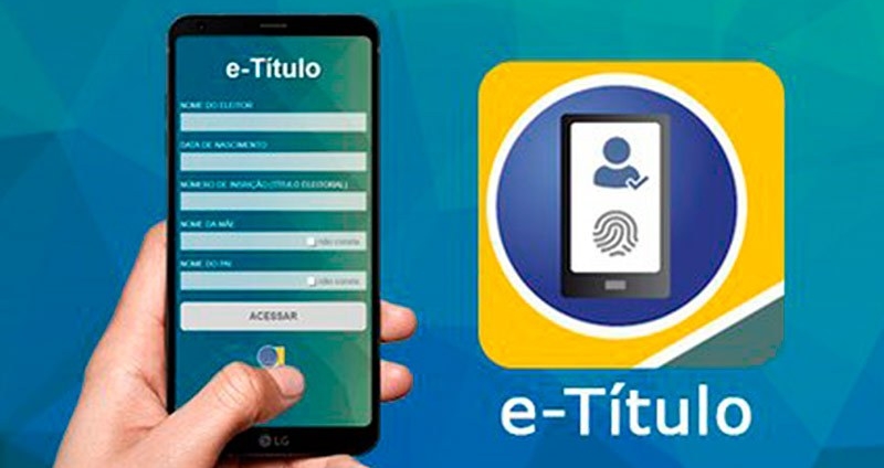 Eleitores da 10ª Zona que baixarem o e-Título estarão dispensados do comparecimento ao cartório, diz TRE