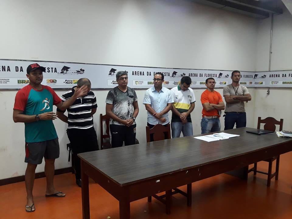 Charles Brasil é o novo presidente do Sindicato de Árbitros de Futebol do Acre