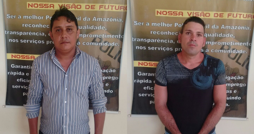 Polícia Civil prende dois homens condenados por homicídio e estupro em Rio Branco