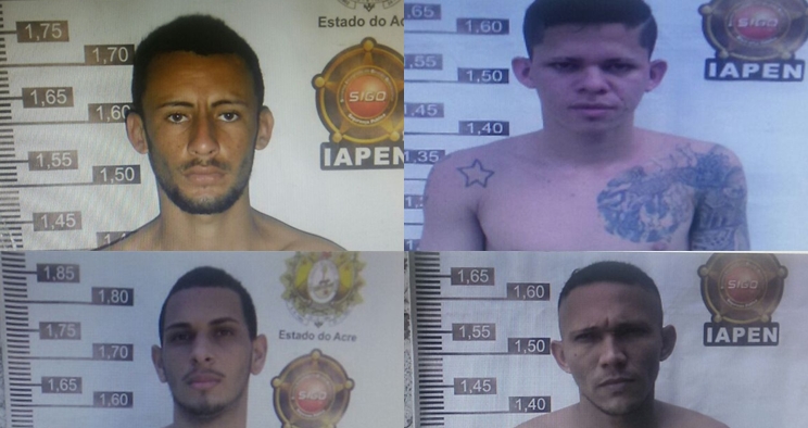 Oito detentos fogem de presídio em Cruzeiro do Sul e dois são capturados pela polícia