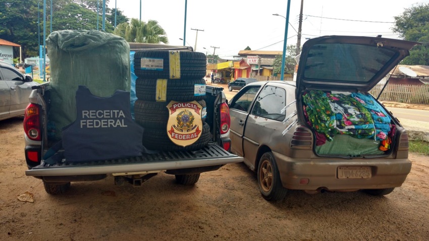 Polícia Federal prende taxistas por tráfico de pessoas e contrabando no Alto Acre