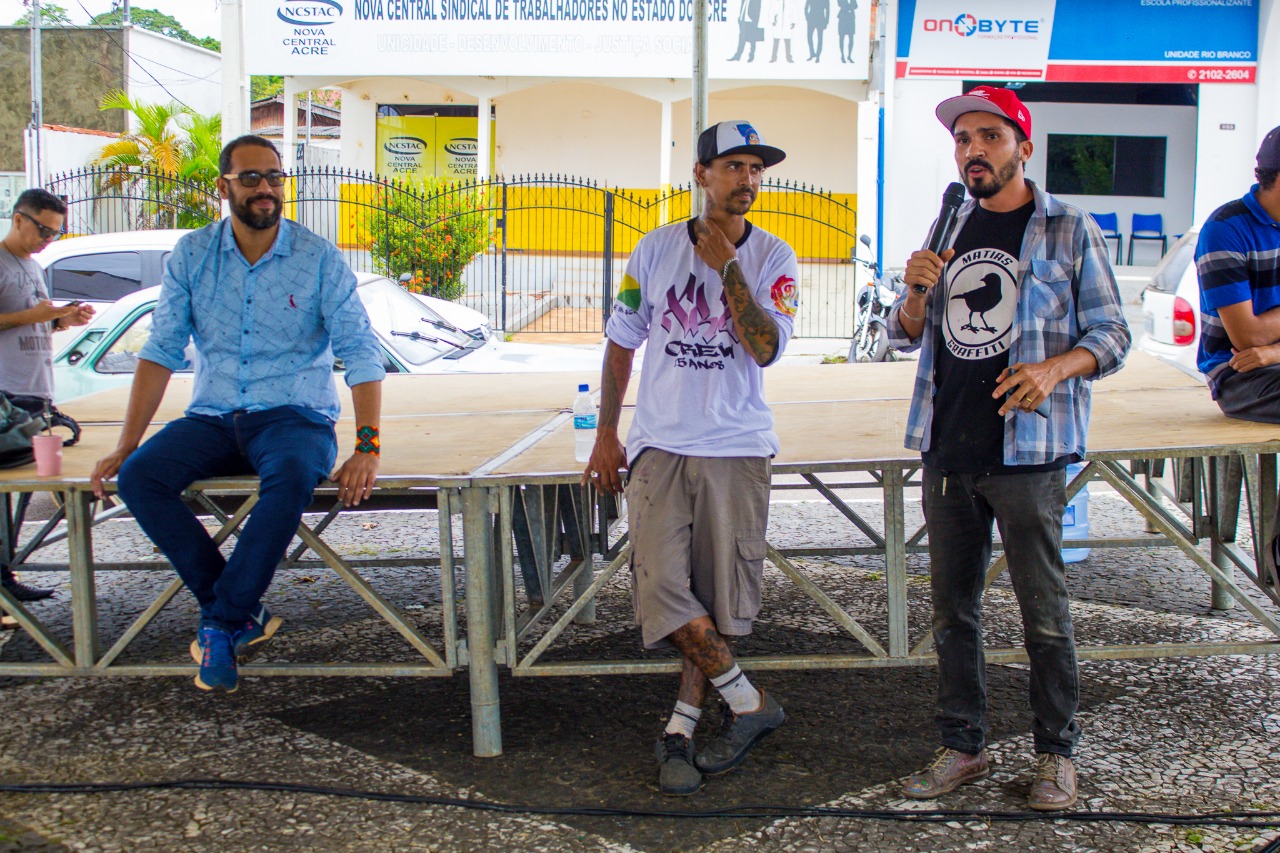 No Dia Nacional do Graffiti, Coletivo de Artes Urbanas lança Semana do Graffiti em Rio Branco