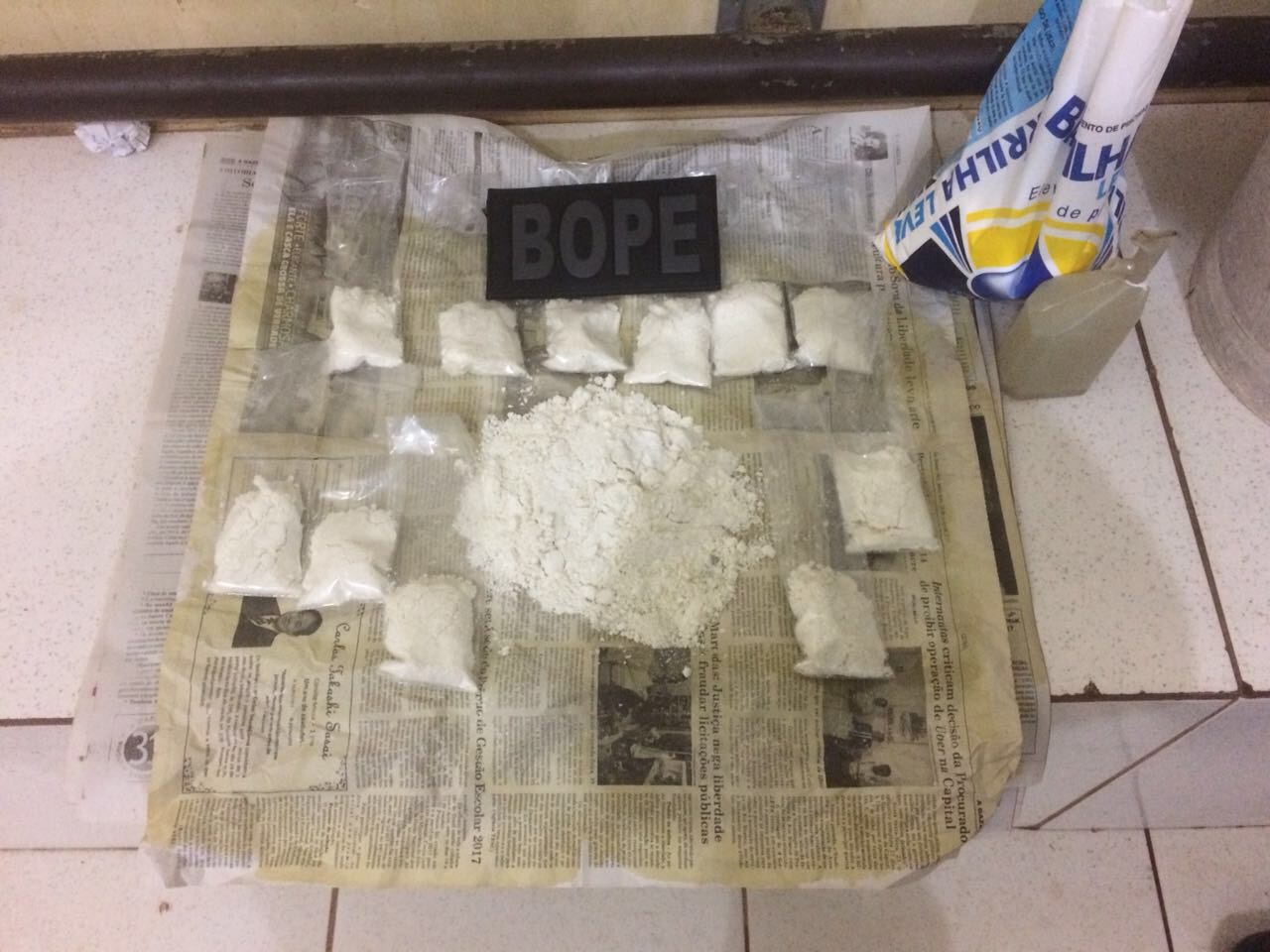 BOPE desarticula laboratório de preparo de drogas no bairro 06 de agosto