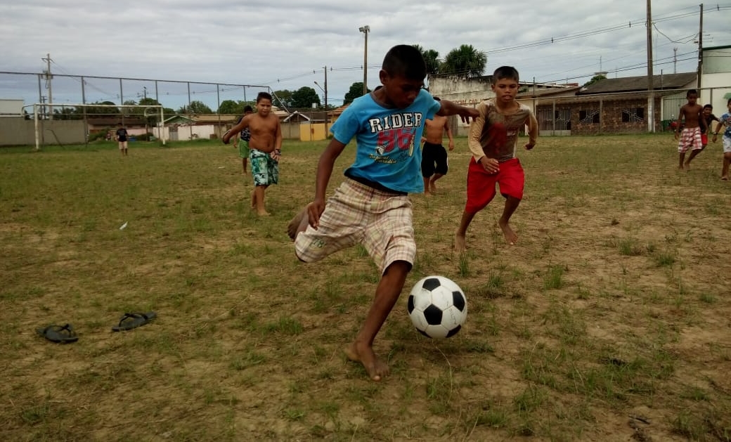 Para prevenir entrada de crianças no mundo do crime, PM realiza projeto social em Sena Madureira
