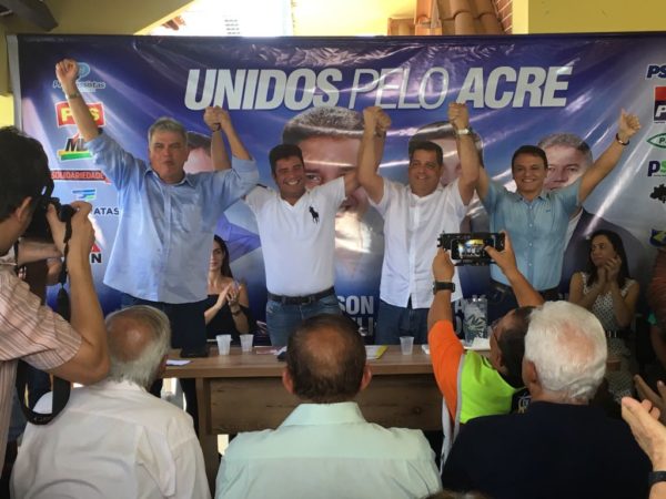 Oposição do Acre apara arestas e sai “unida” para governo e Senado nas eleições do Acre