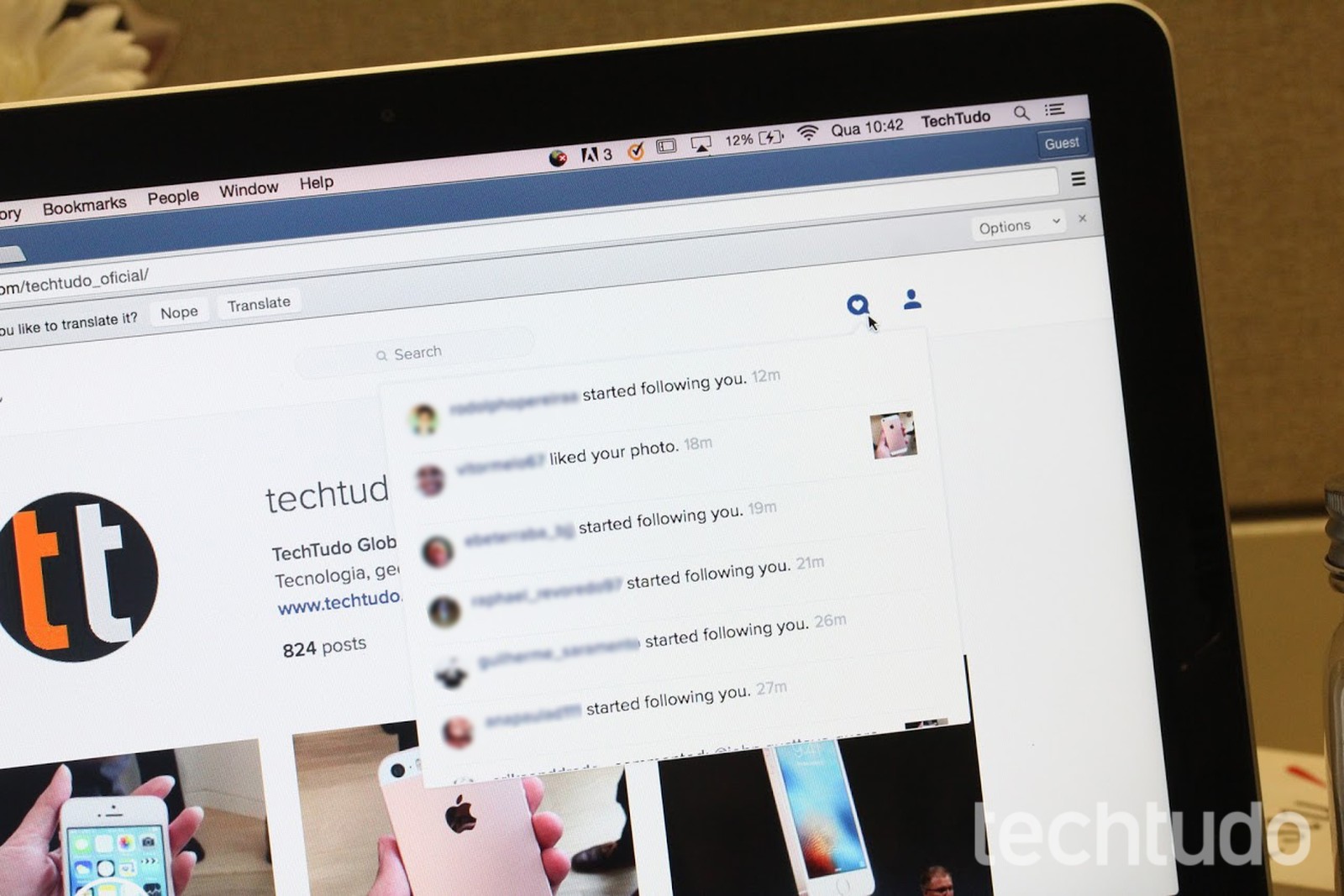 Como visualizar e excluir seu histórico de buscas do Instagram pelo PC
